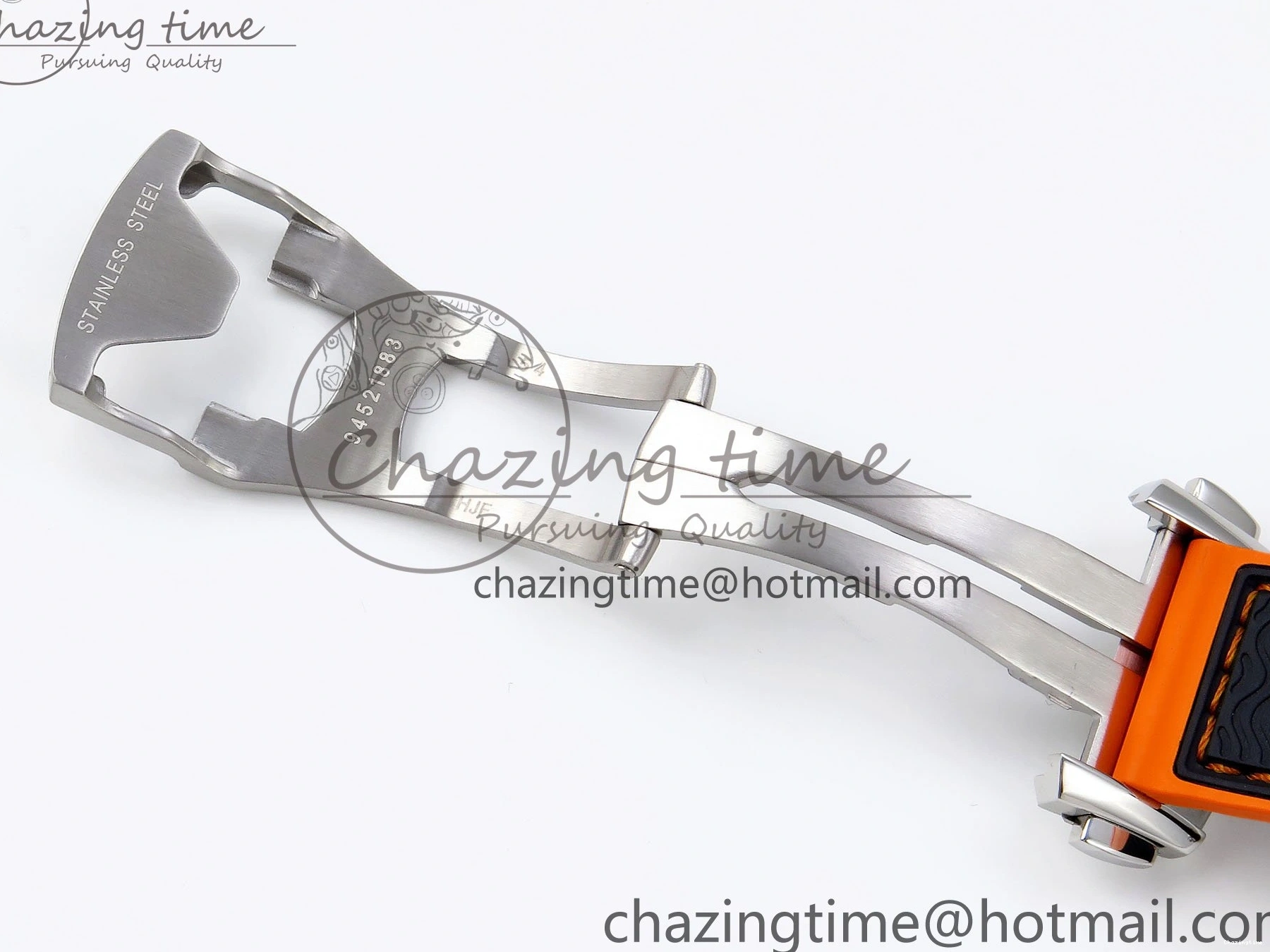 1226 Comfortable Planet Ocean 43.5mm SS VSF 1:1 Best Edition Black Orange Bezel Gray Dial on Nylon Strap A8900 Super Clone V 7730